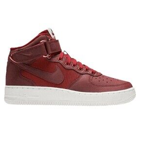 Nike Red Limited Edition Air Force 1s AF1s Youth 5.5 Women's 7 Burgundy Tall